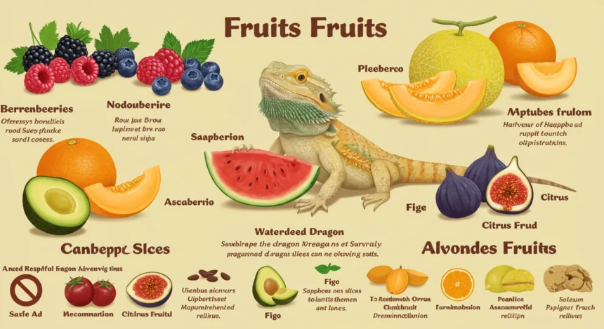 what fruits can bearded dragons eat