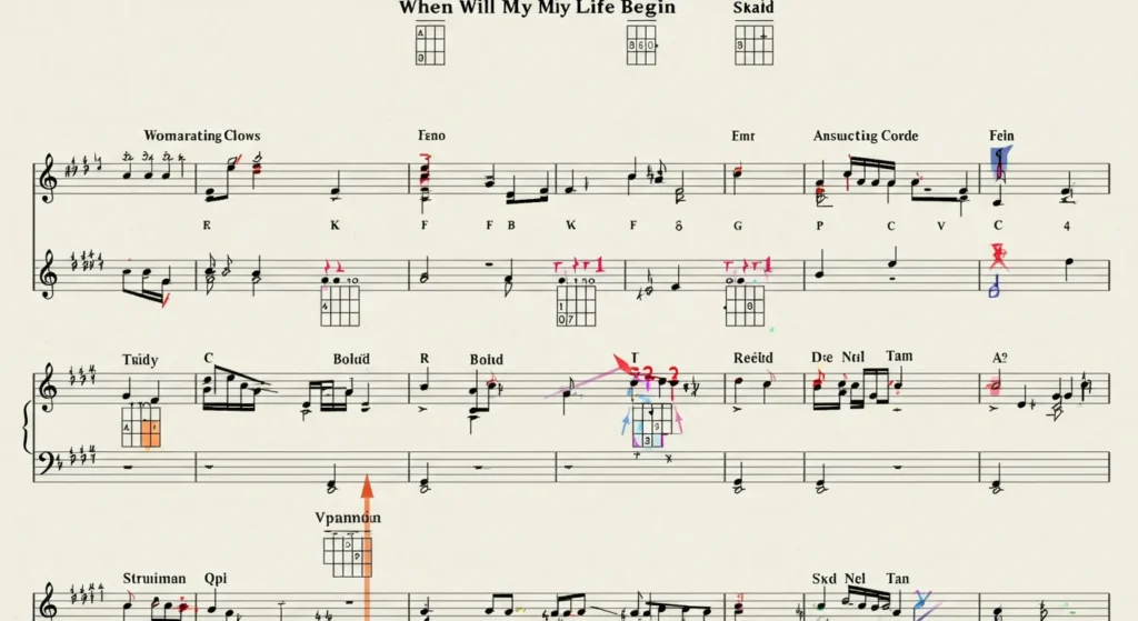 when will my life begin chords