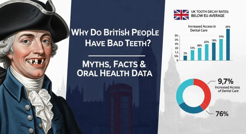 why do british people have bad teeth